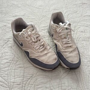 Nike Air White and Gray Sneakers